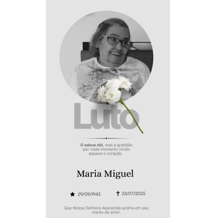 MARIA MIGUEL DOS SANTOS