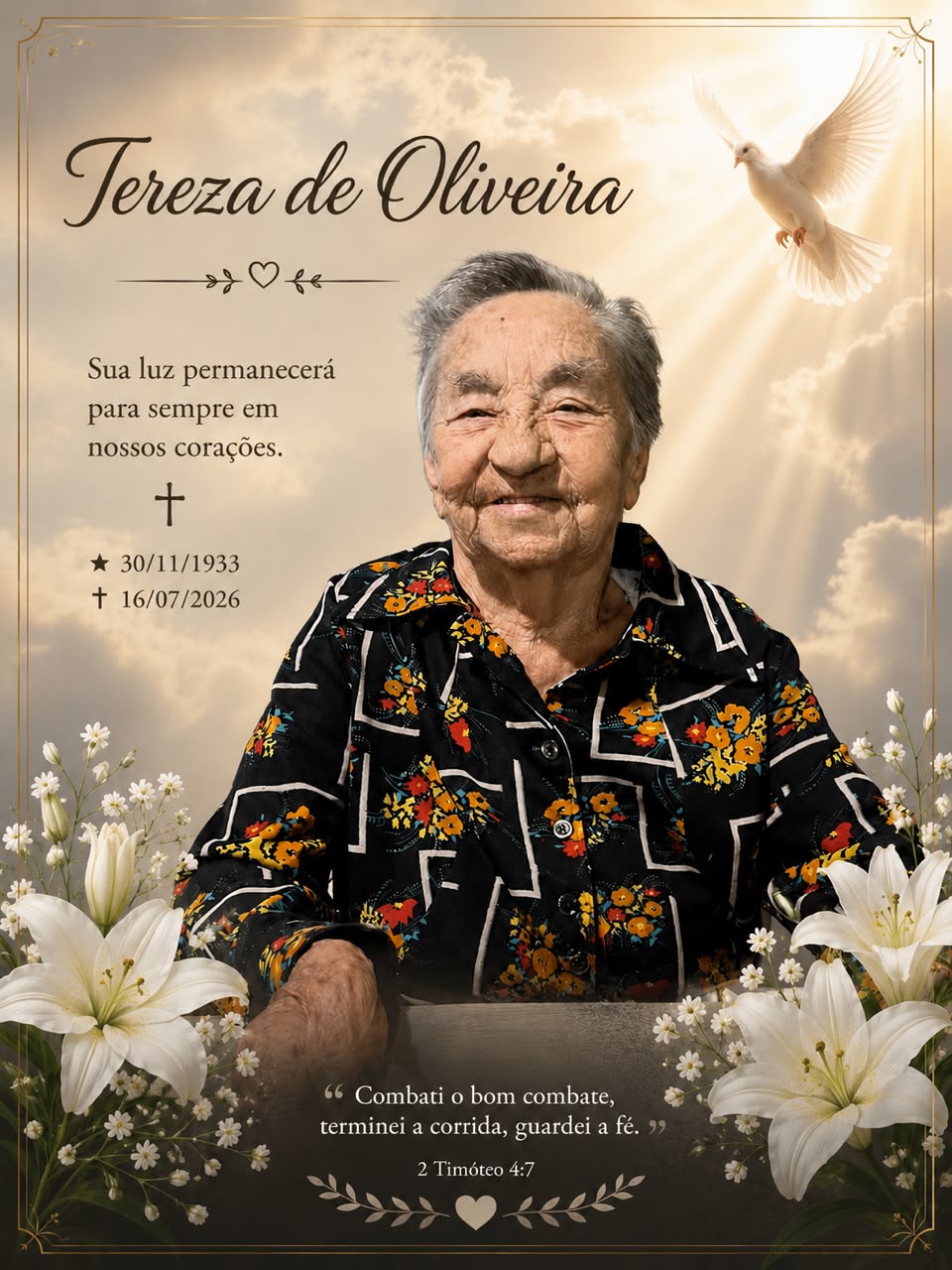 TEREZA DE OLIVEIRA